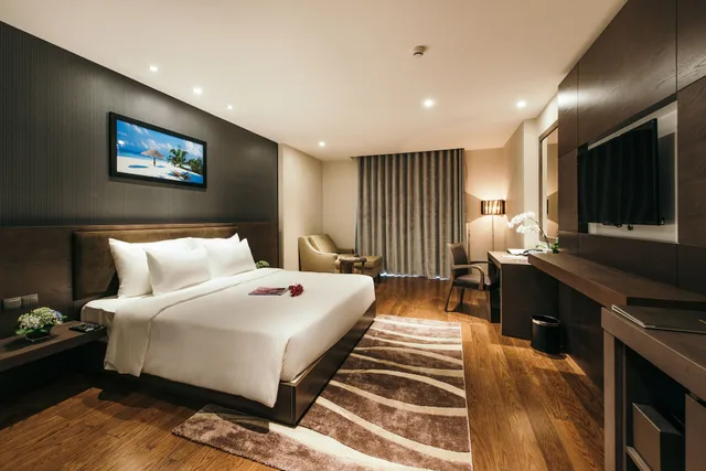 غرفة بريميير بسرير كينج، Malibu Hotel 9/10