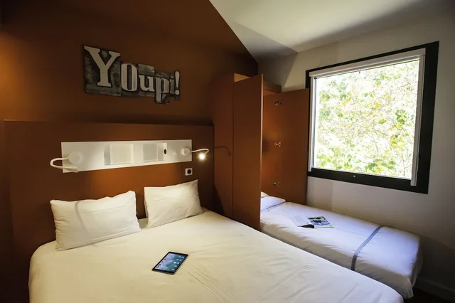 غرفة بسريرين منفصلين، ibis budget Chateau-Thierry 2/8