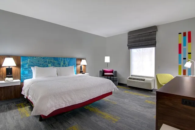 جناح بسرير كينج لذوي الإعاقة، Hampton Inn Fayetteville 1/1