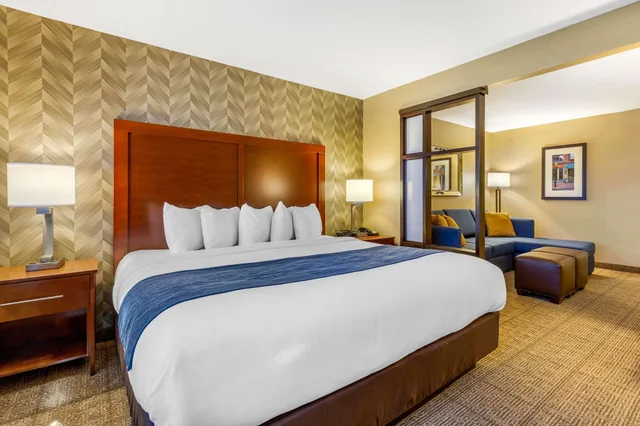 جناح بسرير كينج مع أريكة، Comfort Inn & Suites Logan International Airport 2/4