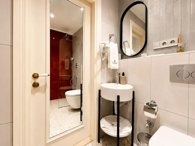 غرفة ديلوكس بسرير كوين، Salbakos Herakleia Boutique Hotel 10/10