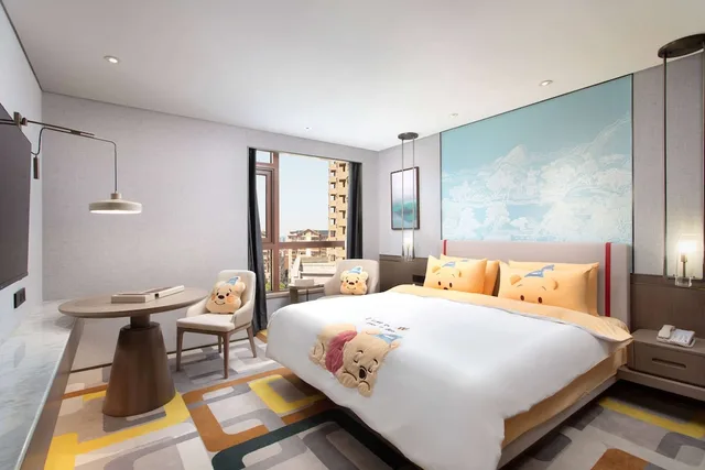 جناح عائلي بسرير كينج وأسرّة بطابقين، Ramada Plaza by Wyndham Poyang 1/1