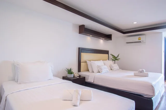 غرفة ثلاثية بشرفة، Initial Hua Hin 3/8