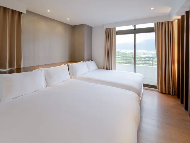 غرفة عائلية رباعية بسريرين كوين، Check Inn Select Hualien Linsen 7/10