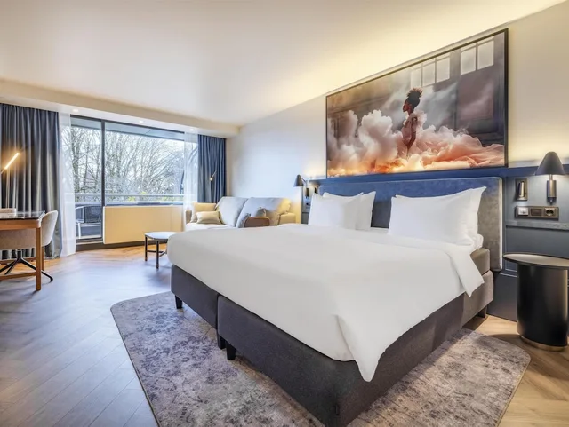 غرفة عائلية بسرير كوين بشرفة، Radisson Blu Scandinavia Oslo 3/10