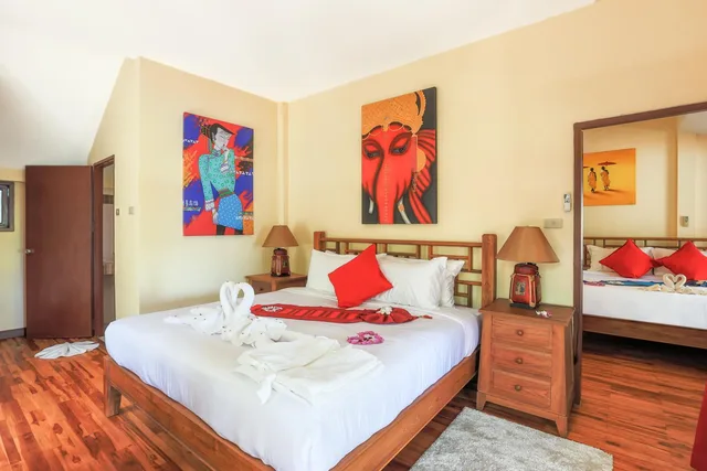 فيلا تنفيذية بسريرين كينج بإطلالة على البحر بغرفتي نوم، Boujis Boutique Resort 8/10