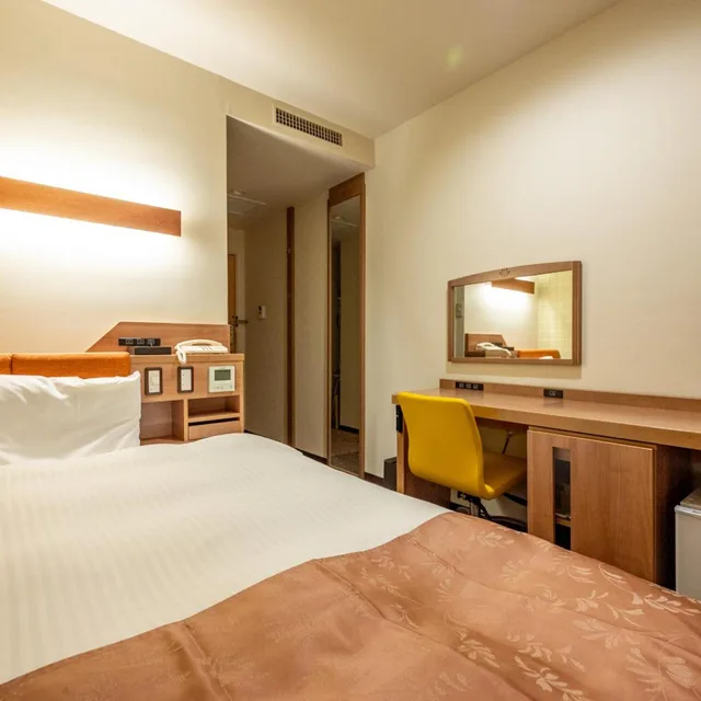 غرفة بسرير نصف مزدوج، Kagoshima Plaza Hotel Tenmonkan 1/6