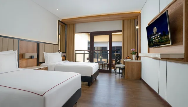 غرفة سوبيريور بسريرين منفصلين بشرفة بحوض استحمام، Grand Sunshine Resort and Convention 1/6