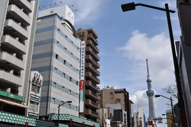 غرفة عائلية ثلاثية، Asakusa Central Hotel 1/1