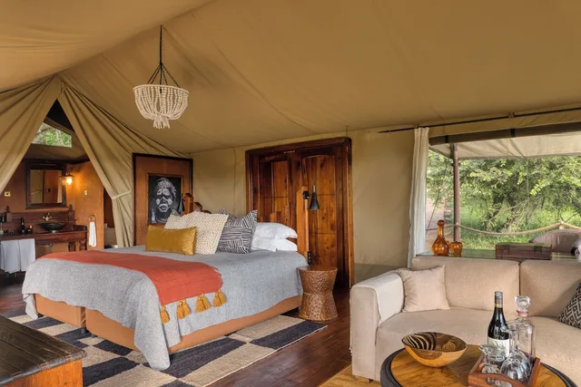 Luxury, Tent, Serengeti Migration Camp 2/8