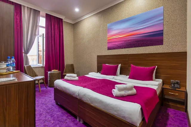 غرفة ديلوكس بسرير مزدوج، Baku City Hotel 10/10
