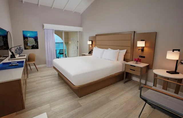 غرفة ديلوكس بسرير كينج بإطلالة على البحر، Divi Flamingo Beach Resort 7/10