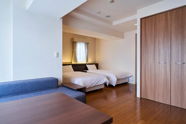 غرفة سوبيريور بسريرين منفصلين، Hotel Global View Hakodate 1/3