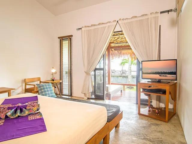 كوخ عائلي بسريرين منفصلين، Islanda Hideaway Resort 1/1