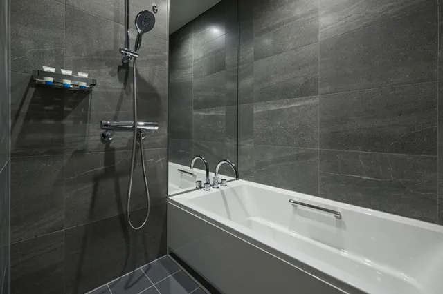 جناح بسريرين منفصلين مع أريكة بمطبخ، Hyatt House Kanazawa 6/7