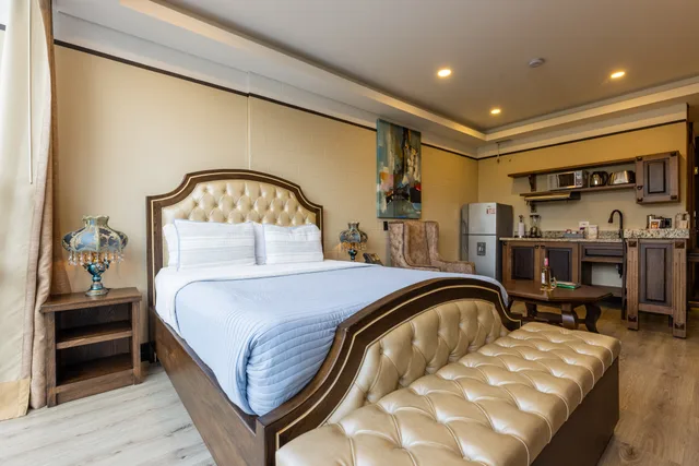 جناح تنفيذي بسرير مزدوج، Hotel Du Parc 9/10