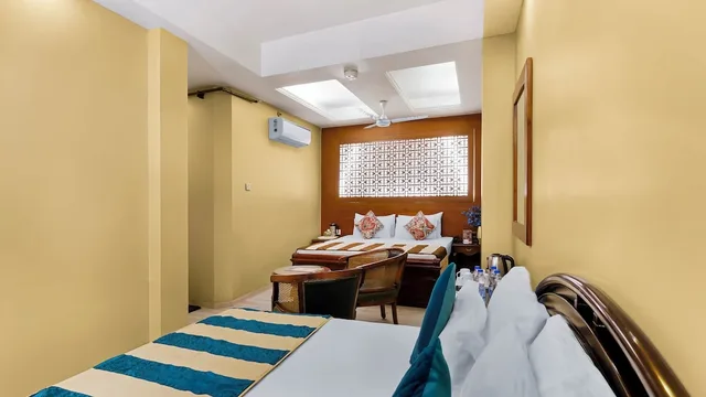 غرفة عائلية بسريرين مزدوجين، Ajanta 3/6