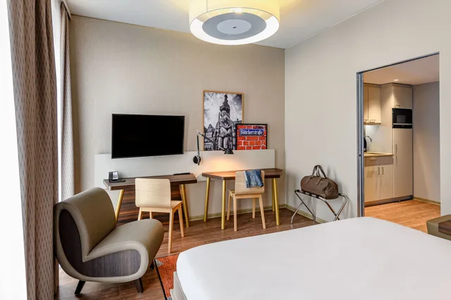 استوديو بسرير مزدوج، Aparthotel Adagio Bremen 4/9