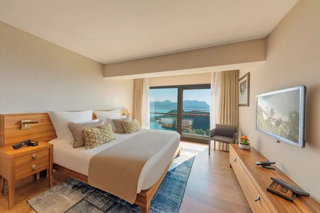 غرفة كلاسيكية بسرير مزدوج بإطلالة على البحر، D Maris Bay 4/7