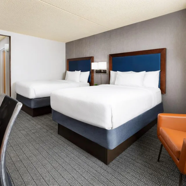 غرفة بسريرين مزدوجين، Courtyard by Marriott Atlantic City Beach Block 9/17