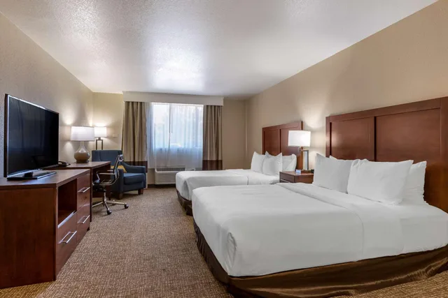 غرفة قياسية بسريرين كوين لذوي الإعاقة، Comfort Inn & Suites Coeur d'Alene, ID 4/5