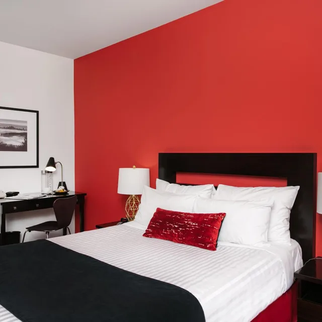 غرفة قياسية بسرير كينج وسرير كوين، Moda Hotel 2/5