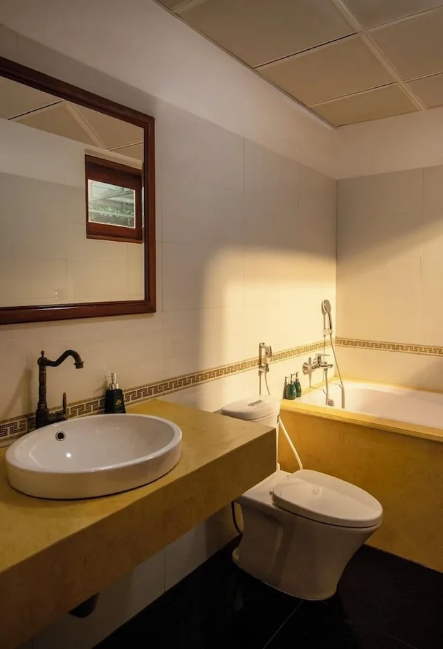 فيلا تنفيذية بسريرين منفصلين وسريرين كينج، Mua Cave Ecolodge 3/3