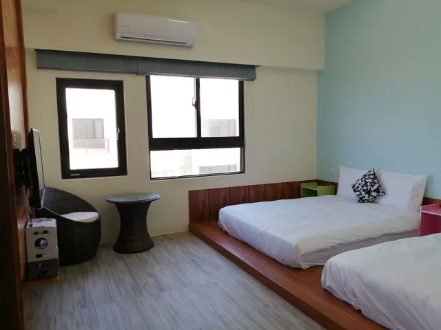 غرفة رباعية بسريرين مزدوجين، Haven B&B 1/3