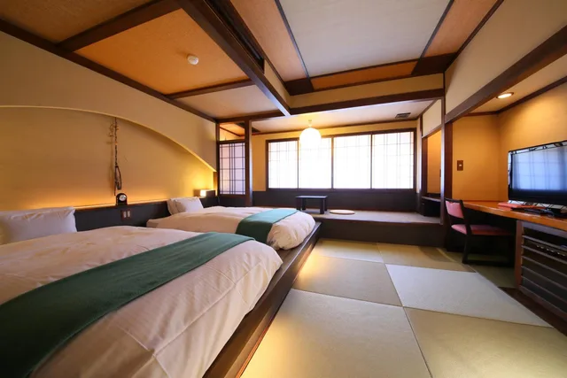 Room, Twin Beds, Tatami, Hotel Tamanoyu 5/10