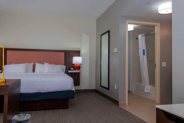 غرفة بريميوم بسرير كينج مع أريكة، Hampton Inn & Suites Riverton 1/7