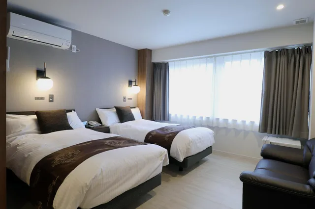 غرفة اقتصادية بسريرين منفصلين، Shigakogen Hotel Ichibokaku 1/1
