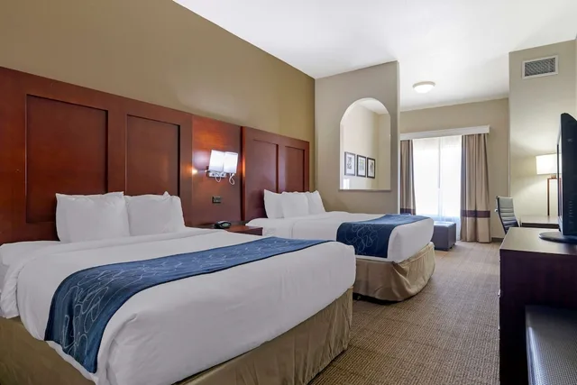 جناح بسريرين كوين مع أريكة، Comfort Suites Gainesville, TX 2/4
