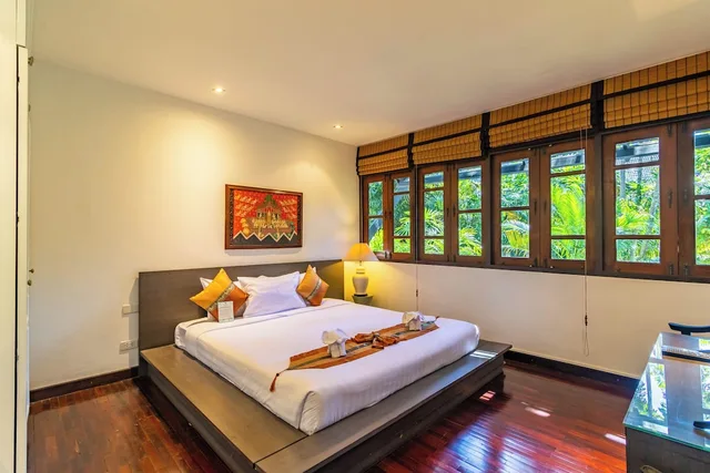 شقة بسرير كوين بإطلالة على البحر بغرفة نوم واحدة، Kamala Beach Estate 3/7