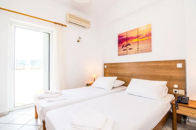 شقة بسريرين منفصلين بغرفة نوم واحدة مع أريكة، Thalassa Apartments 8/10