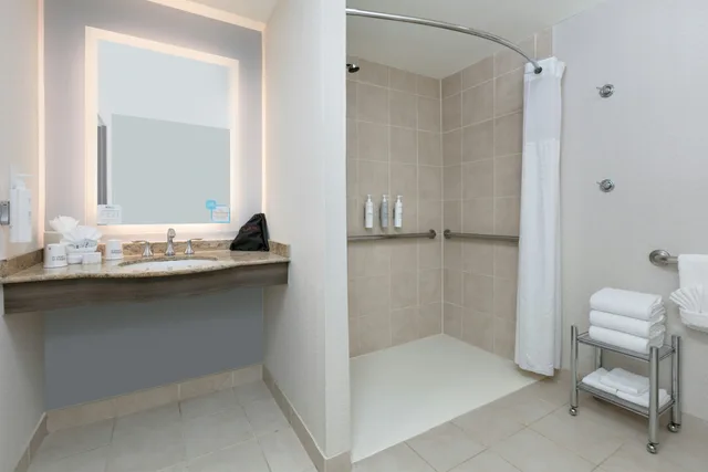 غرفة بسرير كينج لذوي الإعاقة، Hilton Garden Inn Dallas/Arlington 5/6