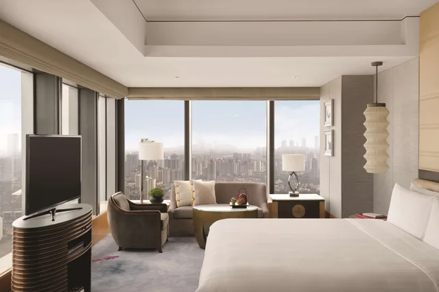 Grand, Horizon, Club, Premier, King Bed، Jing An Shangri La West Shanghai Ex Jing An Shangri La 3/7