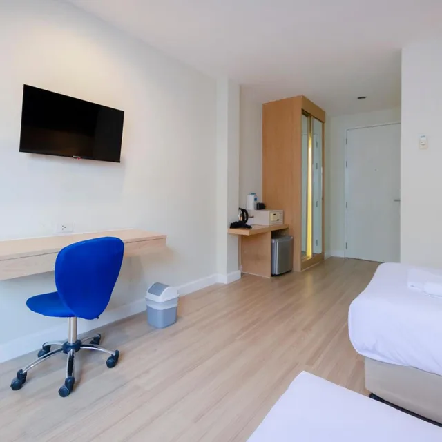 غرفة بسريرين منفصلين، Solo Express Sukhumvit 81 7/9