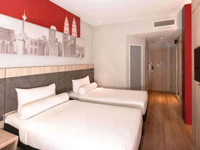Standard, Single, Twin Beds, No Window, Ibis Kuala Lumpur City Centre 1/3