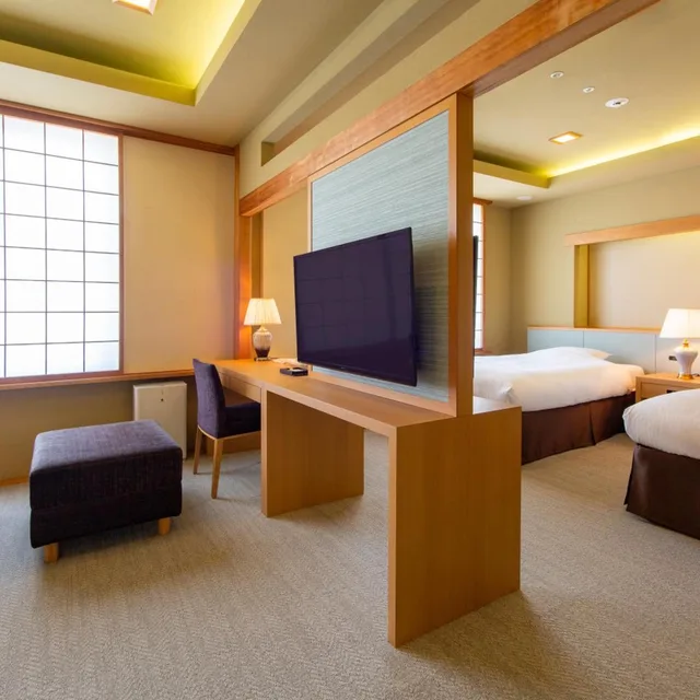 غرفة يابانية عصرية، Premier Hotel Mojiko 5/8