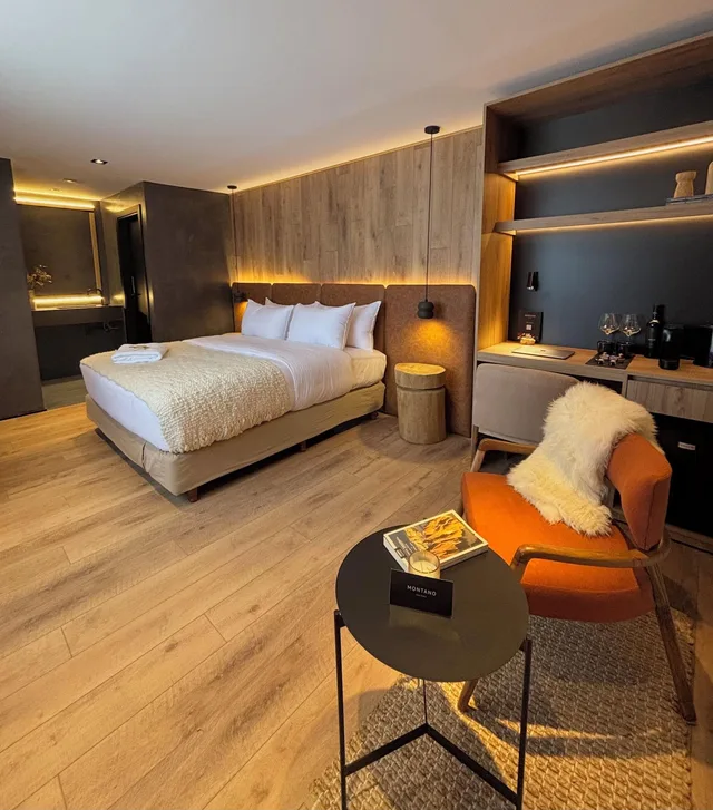 غرفة بريميوم بسرير مزدوج أو سريرين منفصلين، Amigo Del Mundo Hosteria Y Apart Hotel 4/6