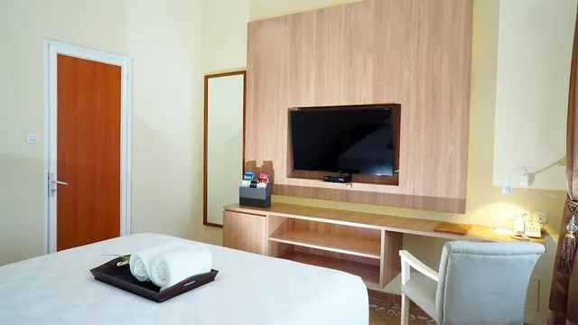 غرفة عائلية بسريرين كوين، Ocean View Residence Hotel Jepara 3/10