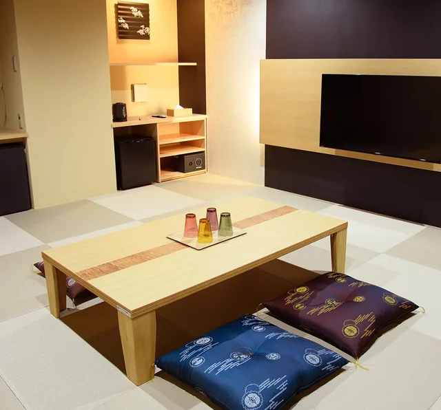 غرفة يابانية بأرضية تاتامي بحوض استحمام، Hotel Sugicho 1/1