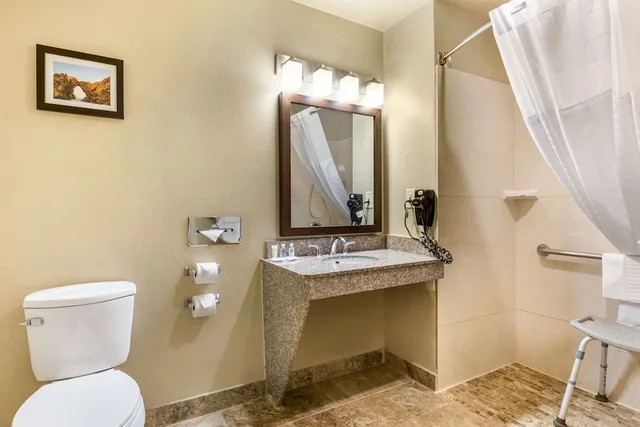 غرفة قياسية بسرير كينج بإطلالة على المسبح، Comfort Inn & Suites Orange County John Wayne Airport 3/3