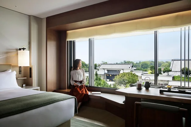 غرفة بسرير مزدوج بإطلالة، HOTEL THE MITSUI KYOTO, a Luxury Collection Hotel & Spa 1/10
