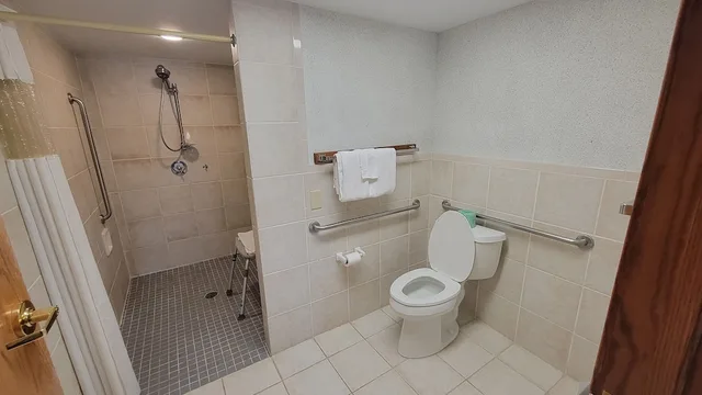 غرفة قياسية بسرير كوين لذوي الإعاقة، Ramada by Wyndham Saginaw Hotel and Suites 3/4