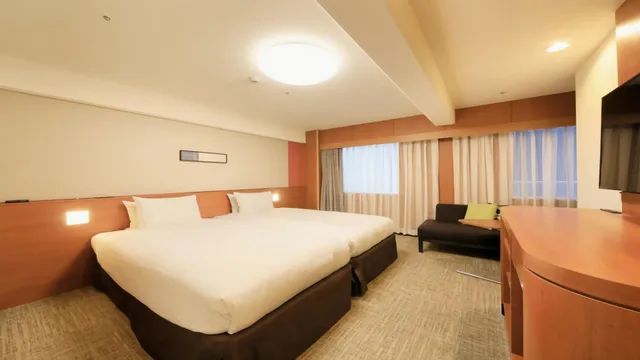 Hollywood, Type A, Twin Beds, Richmond Hotel Higashi Osaka 2/2