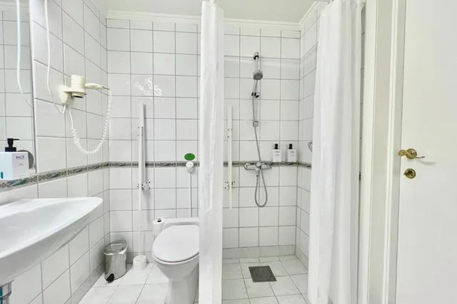 غرفة بسرير مزدوج لذوي الإعاقة، Havna Hotel & Sjobad 8/10