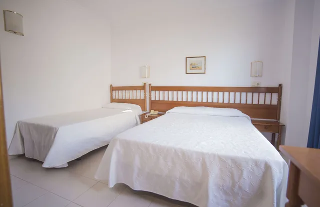 غرفة قياسية ثلاثية بسرير مزدوج وسرير فردي، Risech Hotel 5/9