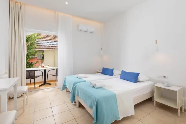 غرفة كلاسيكية بسرير كوين بشرفة، Bella Vista hotel & studios Corfu 5/8