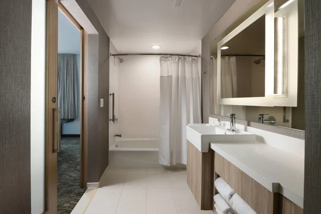 جناح بسريرين كوين مع سرير سحّاب إضافي مع أريكة لذوي الإعاقة، Springhill Suites By Marriott Dallas Dfw Airport South/Centreport 5/8